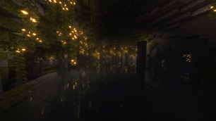 lush cave fishing