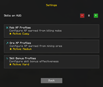 Settings HUB