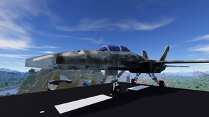 Flyable jets and airport props