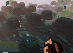 Sculk Forest + Shaders