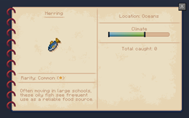 Journal entry for Herring from Spawn