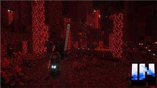 Entering crimson forest