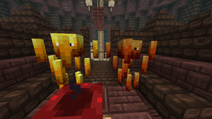 Blaze's with different health showcasing their texture differences