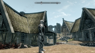 skyrim female ebony armor mod