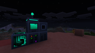 A basic system at night