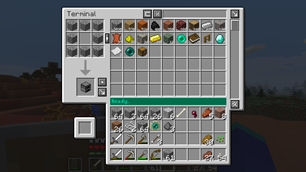 Crafting furnaces in the Terminal