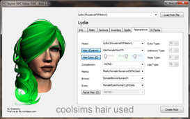 skyrim mods that change npc hair