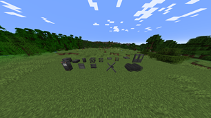 All blocks made using steel