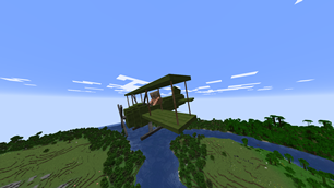 Flying a plane