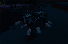 Sculk Spider on action.
