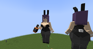 Bunny girl bartender