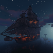 Pirate Ship Dungeon with Shaders