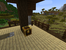 Lootr Chest in Pillager Tower