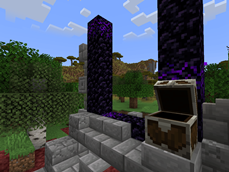 Lootr Chest being opened