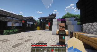 General Hoshin in the Military village