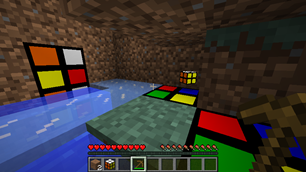 2x2 Cube with drop