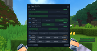 MMO Skill Tree & Abilities