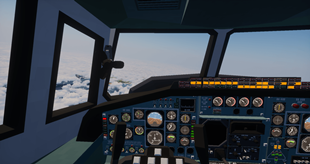 TU-144 Flightdeck