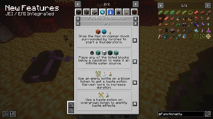 JEI recipe view