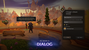 In-World Dialog