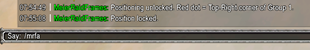 Position change via / command