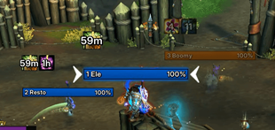 Arena IDs with Spec namens are shown on nameplates in arena