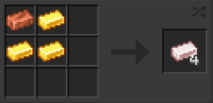 Rose Gold Ingot Crafting