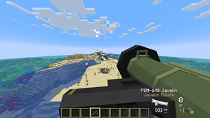 Firing javelin missle