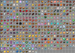 Some meals with eating animations