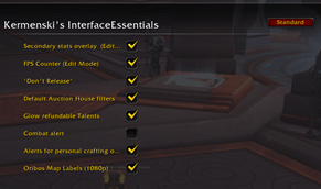 Addon config