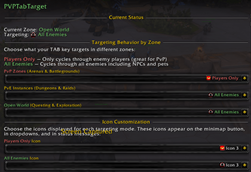 Tab Targetting behavior options