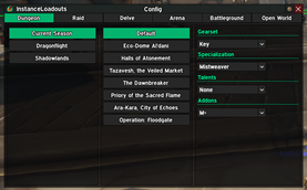 Dungeon Config