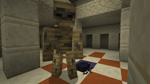 Standard Mummy rotting in their crypt, chilling with their scarab