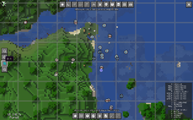 Example view in world map