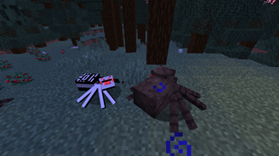 Skeletorus Cave Spider next to Spider.png