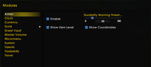 Armor module