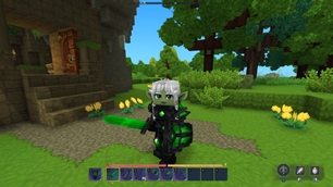 Emerald Armor & Weapons