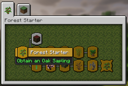 Sapling Advancement Logros 1.png