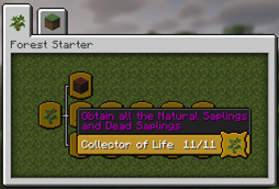 Sapling Advancement Logros 3.png
