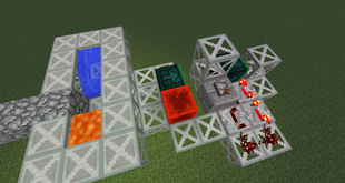 Inchworm leaving a trail of cobblestone behind it