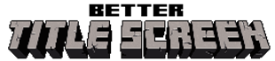 Better Title Screen banner
