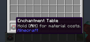 Compact tooltip.