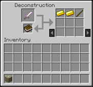 Unenchanting step 1