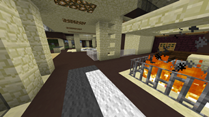 Inside the mansion