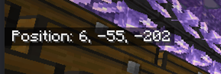 Coordinates shown