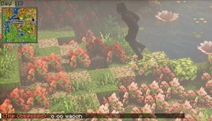 It can mimic player actions, like chat messages (distorted), building, and movements - Credit to Aeryn for this awesome image!