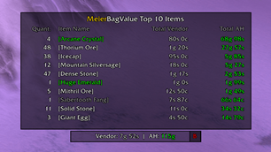 Frame and Top 10 Tooltip
