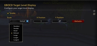 Options Pane