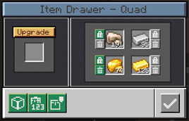 Settings menu