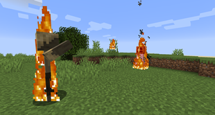 Burning snowball example